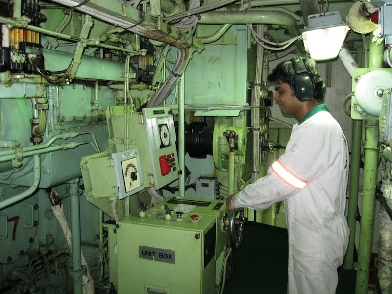 Engine room
